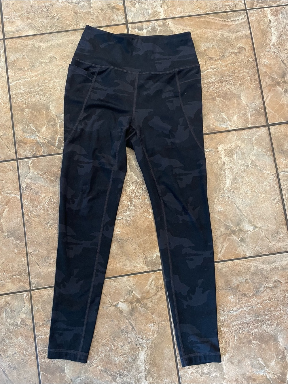 Athletic Works Black Camo Leggings